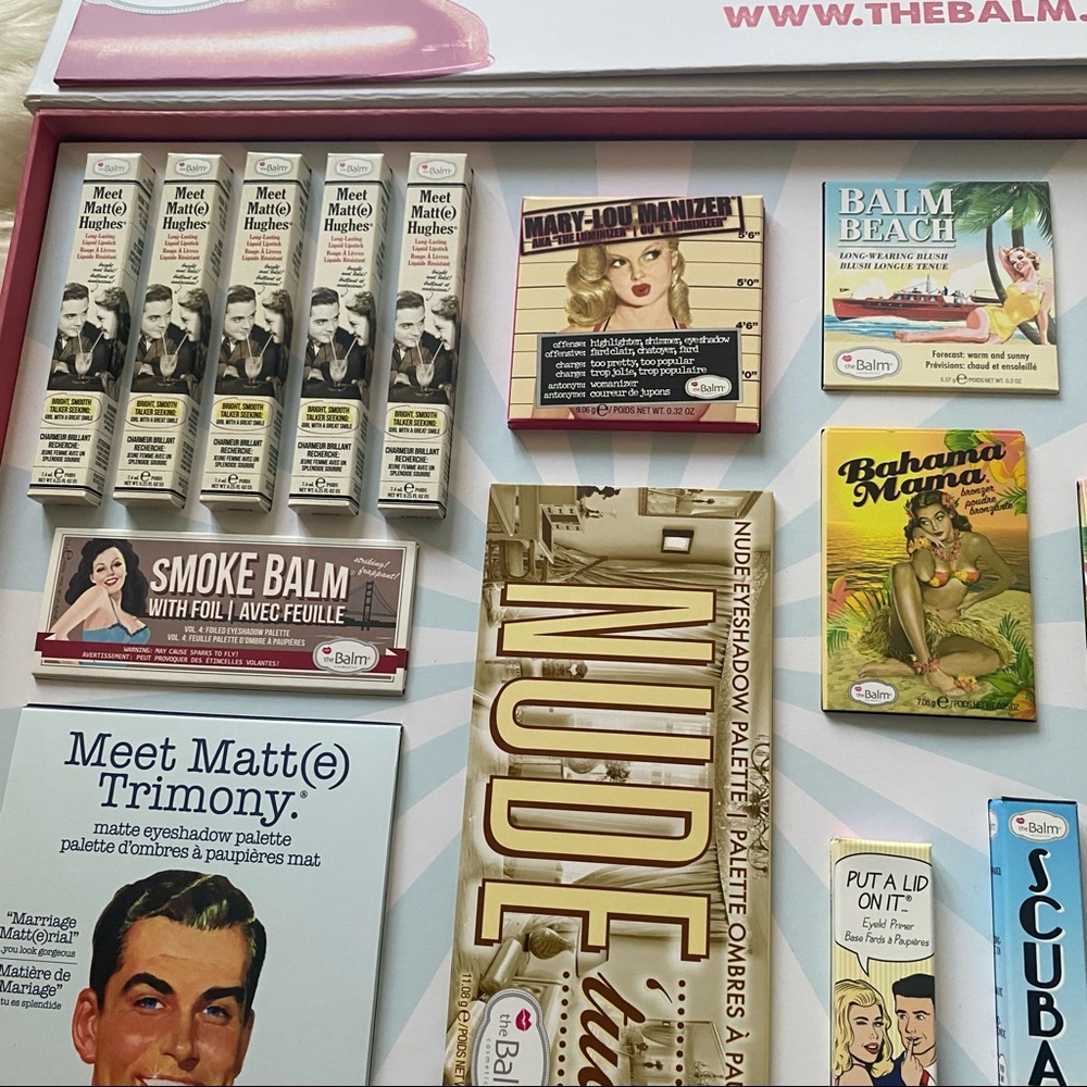 ☀️NEW RARE TheBalm Cult Classics Box Set PR Collection Box - Picture 9 of 9